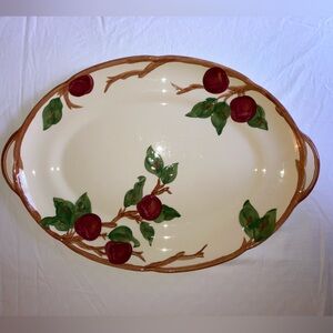 Franciscan Apple Platter 19x13 Extra Large Turkey Platter